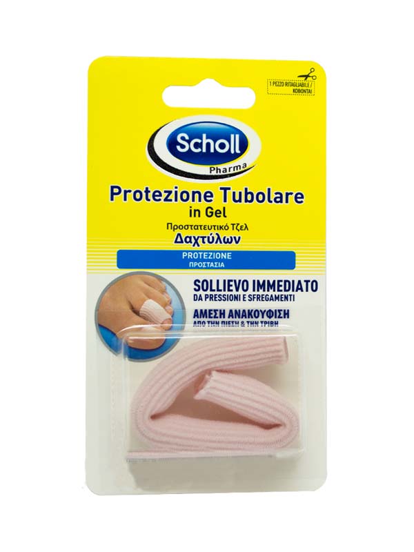 Dr. Scholl's Protezione tubolare in gel per le dita di mani e piedi