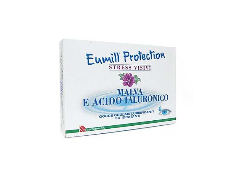 EUMILL PROTECTION STRESS VISIVI MALVA E ACIDO IALURONICO 10 PIPETTE MONODOSE