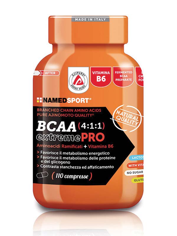 NAMED SPORT BCAA 4.1.1 EXTREME PRO 110 COMPRESSE