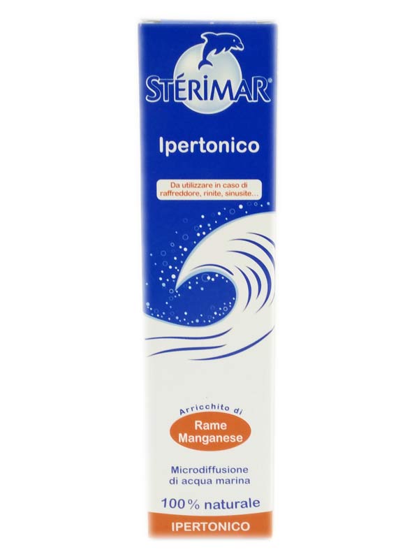 STERIMAR IPERTONICO CU/MC NASO CHIUSO SPRAY 50 ML