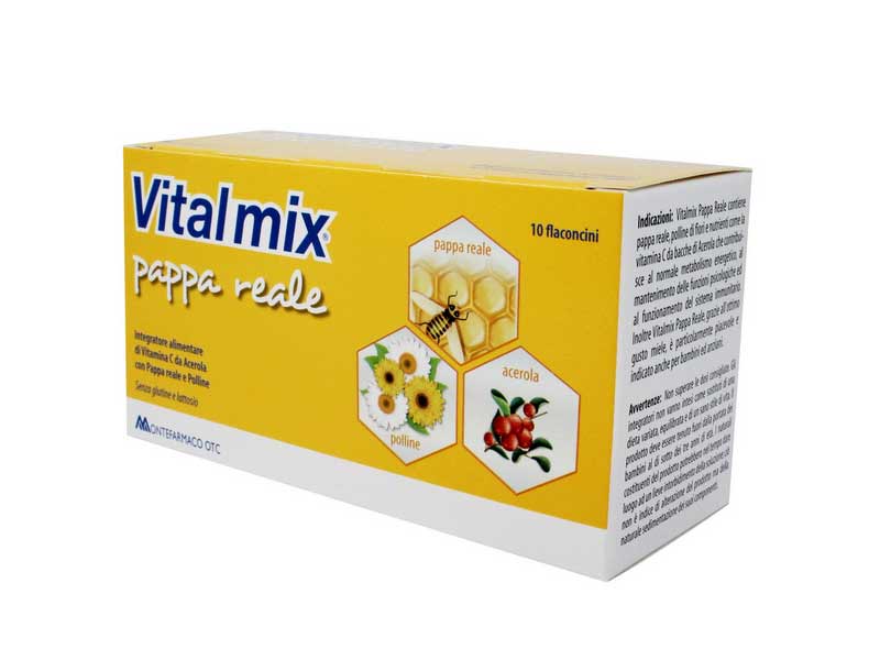 VITALMIX PAPPA REALE 10FLACONCINI X10 ML S/GL