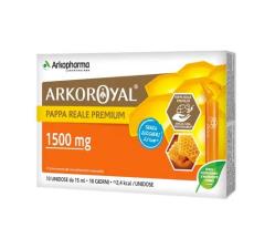 ARKOROYAL PAPPA REALE 1500MG SENZA ZUCCHERO 10 FLACONCINI DA15 ML