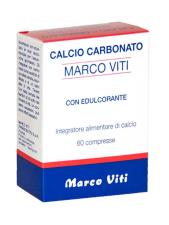 CALCIO CARBONATO VITI 60 COMPRESSE