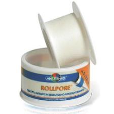 CEROTTO IN ROCCHETTO MASTER-AID ROLLPORE TESSUTO NON TESSUTO5X1,25