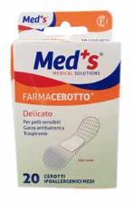 CEROTTO MEDS STRIPS DELICATO TESSUTO NON TESSUTO MEDIO 20 PEZZI