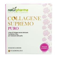 COLLAGENE MARINO SUPREMO PURO CON ACIDO IALURONICO 10 FLACONCINI DA 20 ML