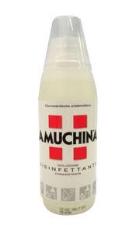 DISINFETTANTE IGIENIZZANTE A BASE DI IPOCLORITO DI SODIO ANTIMICROBICO AD AMPIO SPETTRO D’AZIONE AMUCHINA LIQUIDA 100% 500 ML