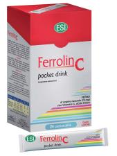 ESI FERROLIN C POCKET DRINK 24 BUSTINE