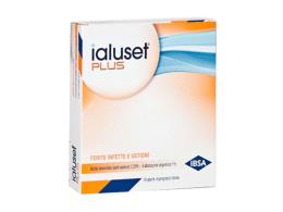 GARZA IALUSET PLUS IMPREGNATA DI CREMA DI ACIDO IALURONICO 0,05%, DI SULFADIAZINA ARGENTICA 1%, MACROGOL, GLICEROLO E ACQUA 10 X 10 CM 10 PEZZI