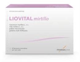 LIOVITAL MIRTILLO 8 FLACONCINI 10 ML