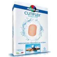 MEDICAZIONE AUTOADESIVA TRASPARENTE IMPERMEABILE MASTER-AIDCUTIFLEXMED 10X8 CM 5 PEZZI