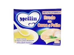 MELLIN BRODO CARNE POLLO 10 BUSTINE X 5 G