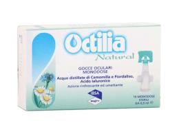 OCTILIA NATURAL GOCCE OCCHI IRRITATI E ARROSSATI 10 FLACONCINI MONODOSE 0,5 ML