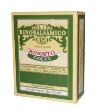 RINOSTIL GOCCE NASALI FLACONE 30ML OLIO RINOBALSAMICO PER LAPROTEZIONE DELLA MUCOSA NASALE E LA PULIZIA DELLE FOSSE NASALI