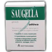 SAUGELLA ATTIVA SALVIETTINE DETERGENTI 10 BUSTINE