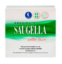SAUGELLA COTTON TOUCH ASSORBENTI NOTTE 12 PEZZI TAGLIO PREZZO