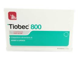 TIOBEC 800 20 COMPRESSE FAST-SLOW 36 G
