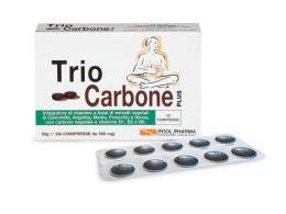 TRIO CARBONE PLUS 40 COMPRESSE