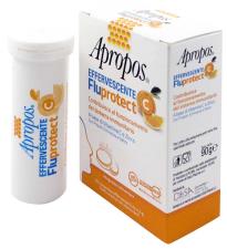 APROPOS FLUPROTECT EFFERVESCENTE C 20 COMPRESSE