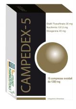 CAMPEDEX-5 15 COMPRESSE OVOIDALI 18 G