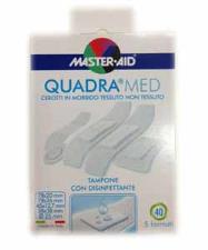 CEROTTO MASTER-AID QUADRA DERMOATTIVO FORMATI ASSORTITI 40 PEZZI