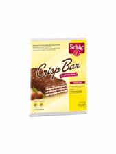 SCHAR CRISP BAR WAFERS CON NOCCIOLE RICOPERTI DI RISO SOFFIATO E CIOCCOLATO AL LATTE 3 PORZIONI DA 35 G